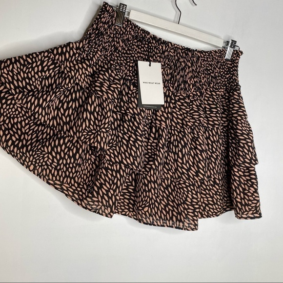 NWT Who What Wear Tired skirt smock waist - Picture 6 of 10